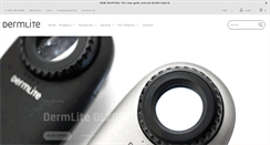 Desktop Screenshot of dermlite.com