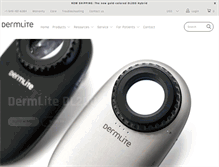 Tablet Screenshot of dermlite.com